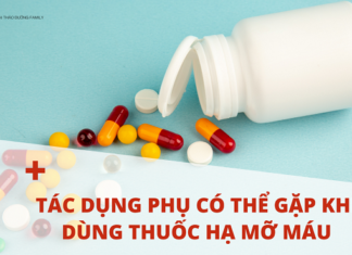 Các tác dụng phụ có thể gặp khi dùng thuốc hạ mỡ máu