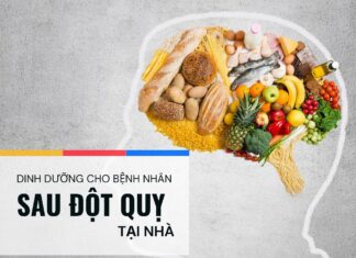 Dinh dưỡng cho bệnh nhân sau đột quỵ tại nhà