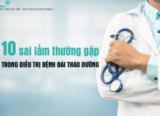 10 Sai lầm thường gặp trong điều trị bệnh đái tháo đường