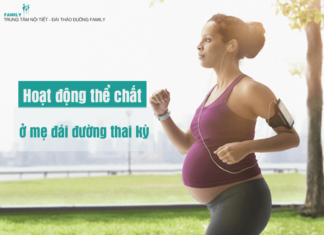 Hoạt động thể chất ở phụ nữ đái tháo đường thai kỳ