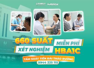 660 suất xét nghiệm Hba1c – Tầm soát tiền đái tháo đường miễn phí