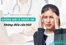 Chóng mặt ở người trẻ