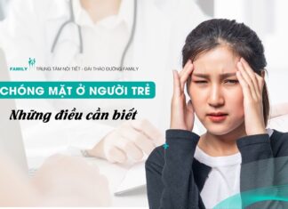 Chóng mặt ở người trẻ