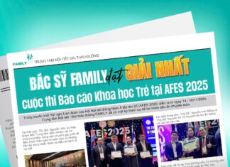 Bác sỹ FAMILY đạt giải Nhất cuộc thi Báo cáo Khoa học trẻ tại Hội nghị AFES 2025